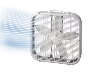 lot 293 image: Lasko 3733 Box Fan White