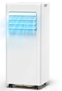 lot 370 image: ZAFRO 8000 BTU Portable Air Conditioner Cools up to 350 Sq. Ft., Remote Control, LED Display, 3-in-1 Modes Portable AC Units with Window Kits for Bedroom, Home, Dorm, Office, White