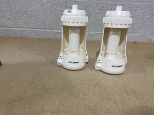 lot 404 image: LOT OF 2 Kitchen HQ Speed Grater Spiralizer Attachment