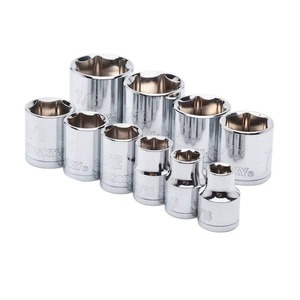 lot 183 image: Husky 38 in. Drive Standard SAE Socket Set (10-Piece)