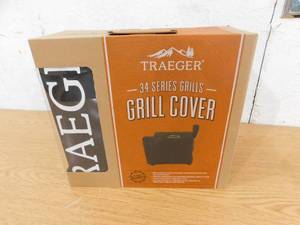 lot 46 image: Traeger Full Length Grill Cover for 34 Series Pellet Grills