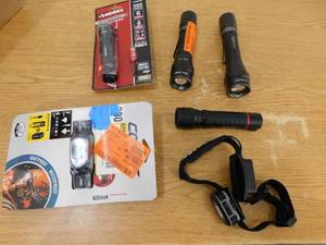 lot 180 image: Flashlight and Headlamp Lot