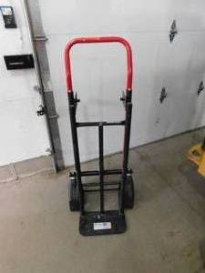 lot 197 image: Milwaukee 800 lbs. Capacity 2-in-1 Convertible Hand Truck