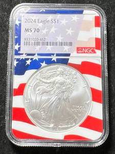 2024 AMERICAN SILVER EAGLE NGC MS70