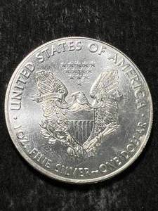 2017 AMERICAN SILVER EAGLE 1 TROY OZ .999 FINE SILVER