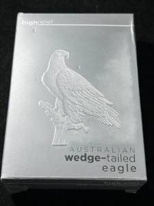 lot 65 image: 2016 AUSTRALIAN WEDGE-TAILED EAGLE SILVER HIGH RELIEF NGC PF69 ULTRA CAMEO