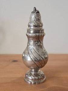 lot 1089 image: Vintage 9 12 294-grams Sterling Silver 830 Sugar Breaker (18th Century Germany)