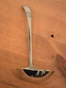 lot 1140 image: 12 12 169-grams Sterling Silver Gravy Ladle