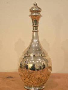 lot 1174 image: 410-grams Sterling Silver Decanter by Esco 13 x 5