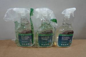 lot 29 image: 3 Ecos Pro Kitchen & Bathroom Cleaners - 32fl oz