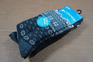 lot 137 image: Columbia Fleece Lined Socks - Mens Size 6-12