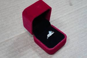 lot 141 image: Cubic Zirconia Fashion Ring - Size 8