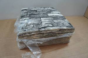 lot 147 image: Peel and Stick Faux Brick Tiles