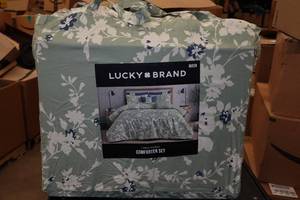 lot 59 image: Lucky Brand 7-Piece Comforter Set - Queen