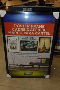 lot 60 image: Poster Frame - 24x36