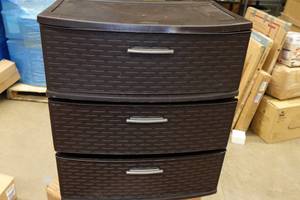 lot 89 image: Sterilite Weave Plastic Storage Organizer