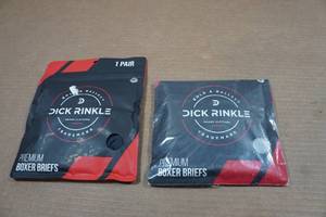 lot 229 image: 2 Dick Rinkle Premium Mens Boxer Briefs - Large