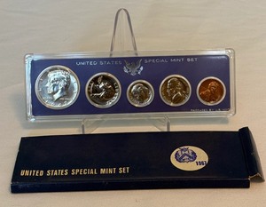lot 26 image: 1967 Special Mint Set Proof Set - original package with COA