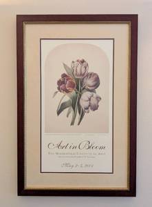lot 30 image: ML - Art in Bloom - Framed Print, The Minneapolis Institute of Art