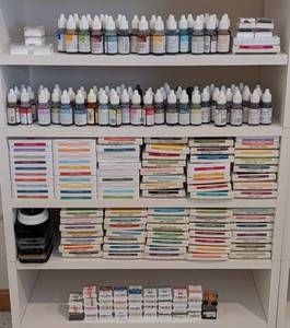 lot 109 image: LLR - Stampin Ink Stamp Pads & Ink Bottles Lot - Large Color Assortment