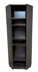 lot 198 image: LS - IKEA Corner Bookcase