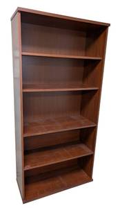 lot 199 image: LS - Wood Bookshelf -