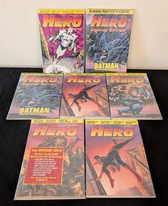 lot 203A image: LR - Hero Comics - Batman Special Edition Lot of 9