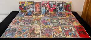 lot 272 image: LLR - Marvel Comics Lot - Dozens of 1980s-1990s Direct Edition Titles with Duplicates