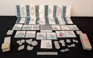 lot 274 image: LS - A Cut Above Dies - Assorted Craft Die Sets & Foam Stamps