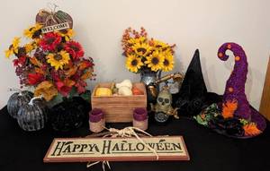 lot 309 image: LS -Assorted Fall Decor Items