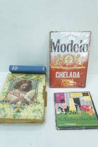 lot 154 image: Antique Victorian-Era Photo Album and more