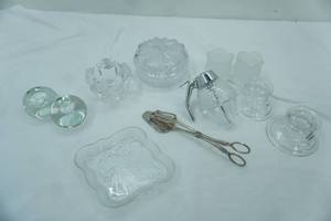lot 196 image: Collectible Crystal Glassware, Mikasa, Honey Pourer and more