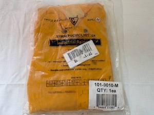 lot 12 image: SSS. Size Medium Raincoat