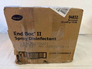 lot 29 image: SSS. Diversey End BacII Spray Disinfectant