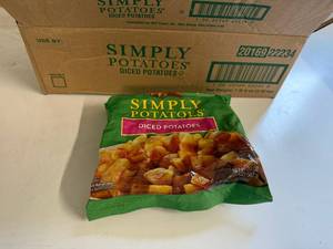 lot 112 image: BB. 6x Simply Potatoes-Diced