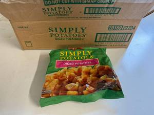 lot 113 image: BB. 6x Simply Potatoes-Diced