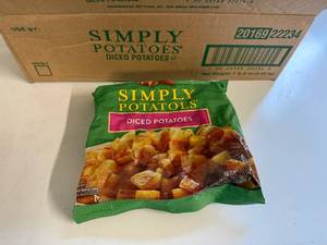 lot 115 image: BB. 6x Simply Potatoes-Diced