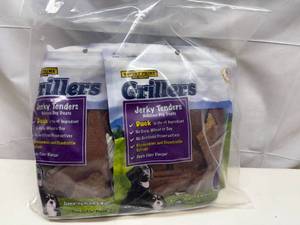 lot 277 image: 3x 16oz Jerky Tender Dog Treats-Duck