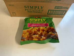 lot 117 image: BB. 6x Simply Potatoes-Diced