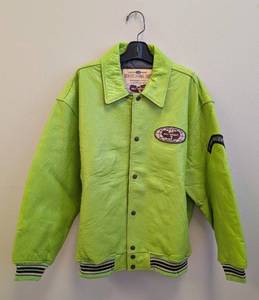 CT - Wu Wear WorldWide Registry Leather Jacket - Vintage 1990s - Men's Size 2XL