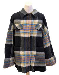 lot 5MP image: Dorothee Schumacher - Checked Comfort II Wool-Blend Jacket - Size 0