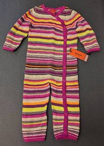 lot 28SC image: Missoni for Target Infant Onesie - 6-12M Chevron Knit