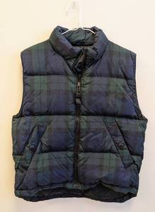 lot 60CH image: Eddie Bauer Womens Plaid Puffer Vest - Size M