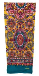 lot 66MP image: Oilily Scarf - Multicolor Paisley - 100% Acrylic