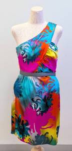 lot 68CH image: Trina Turk One-Shoulder Dress - Size 4