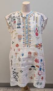 lot 73MP image: Johnny Was Embroidered Dress - XS