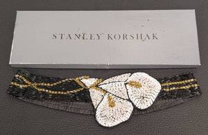 lot 91AG image: Stanley Korshak Beaded Belt