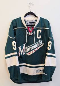 lot 151CH image: Reebok Minnesota Wild Koivu Jersey - Captain C, Size Large