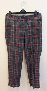 lot 153MD image: Hiltl The Ultimate Trouser - Plaid Mens Pants 3638