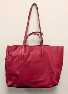 lot 171AG image: Gianni Chiarini Firenze Tote Bag - Red Leather